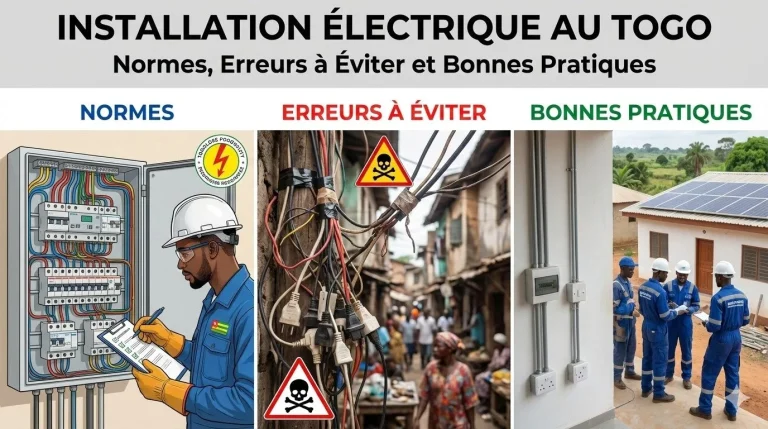 Installation électrique au Togo : normes et bonnes pratiques